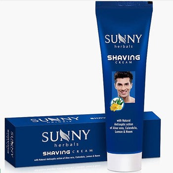 Sunny Antiseptic Shaving Cream with Lemon and neem