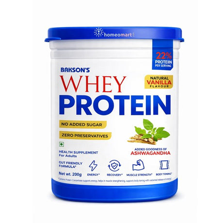 protein powder with vitamins, Bakson Protein Plus, daily nutrition supplement, muscle growth protein, immunity boosting powder, protein for energy and stamina,