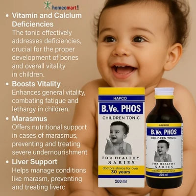 Fuel Your Child’s Growth with Hapdco B.Ve. Phos Tonic – Perfect Blend of Nature and Nourishment!
