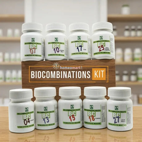 homeopathy biocombination kit, biocombination kit, homeopathic biocombination, biochemic combination kit, biochemic cell salt kit, homeopathy cell salt kit, Schuessler tissue salts, Schuessler tissue salt kit, 28 biocombinations, 28 cell salt combinations, homeopathic cell salts, biochemic remedies kit, biocombination 1 to 28, BC1 to BC28, homeopathy tissue salts