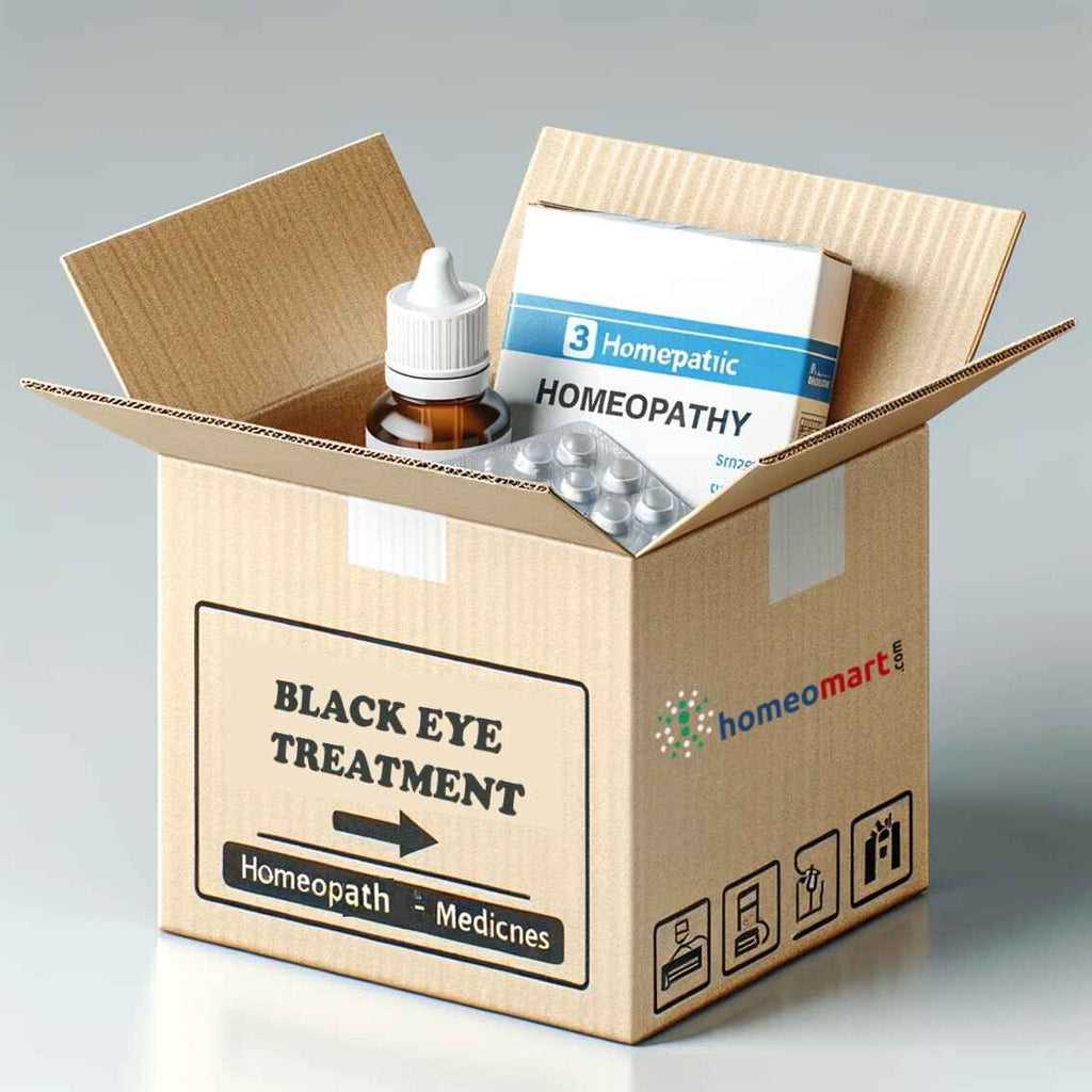 black eye treatment homeopathy medicines
