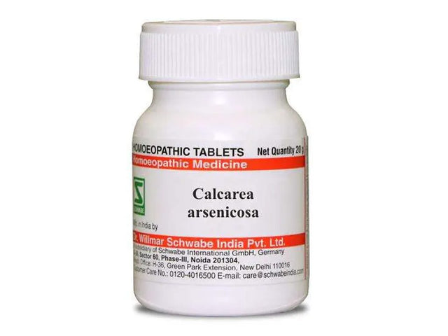 Calcarea Arsenicosa Homeopathy Tablets 3x, 6x