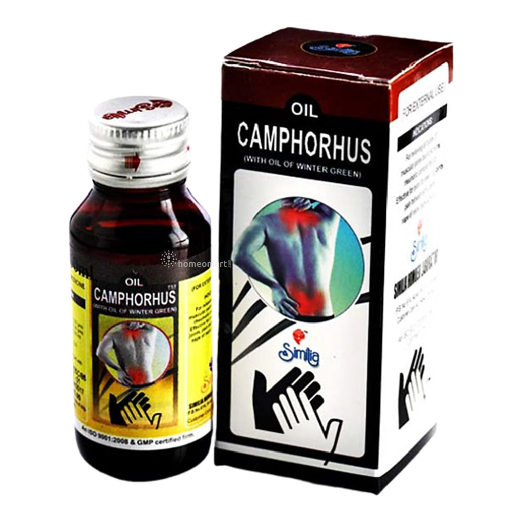 Similia CamphoRhus Oil for muscle joint pain, sprain