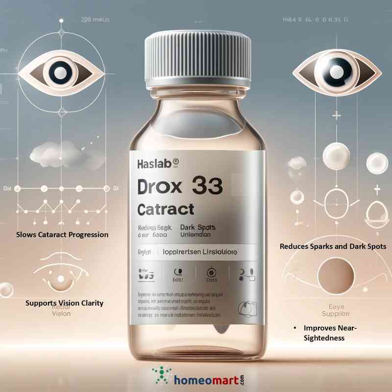 Oral eye drops to treat cataracts