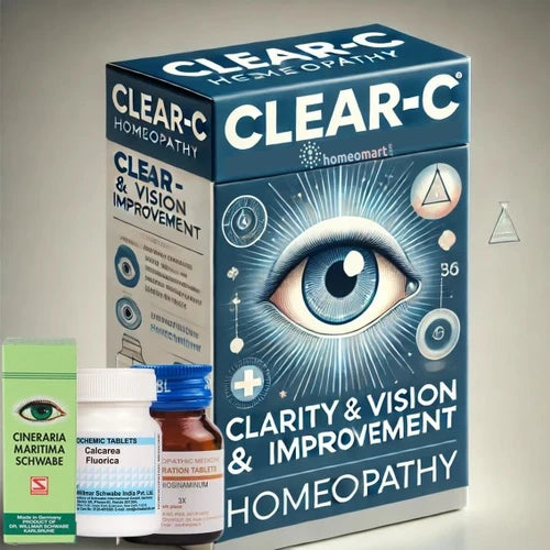 Visual Homeopathy Drop ClearC Homeopathy Eye Support Kit | Visual Comfort Aid – Homeomart
