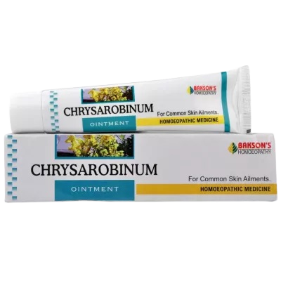 Bakson homeopathic Chrysarobinum Ointment for Itching