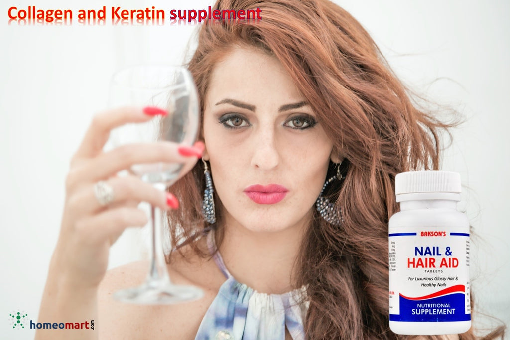 best Collagen and Keratin supplement for hair and nail health