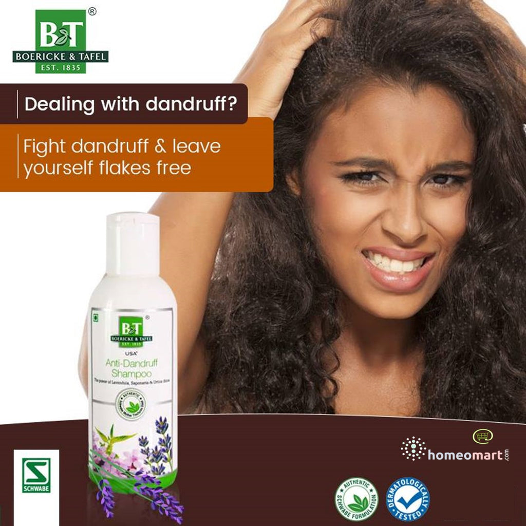Schwabe B&T Anti-Dandruff Shampoo: Natural Care for Scalp Health