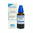 SBL Eclipta Alba (Bhringraj) homeopathic medicine bottle and packaging on a white background