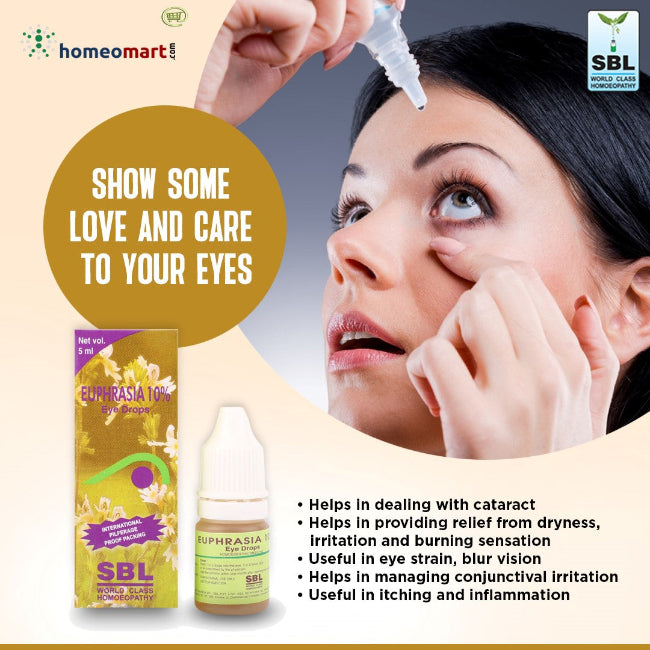 best eye drops for dry eyes redness and itching, eye strain relief drops, red eyes remedy, natural eye drops, eye care homeopathy, SBL eye drops, Euphrasia officinalis eye drops, eye discomfort relief