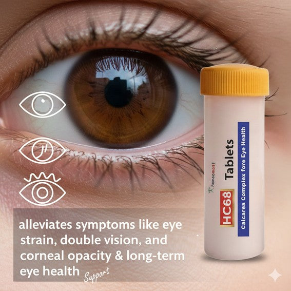 eye health tablets for eye strain, double vision, corneal opacity