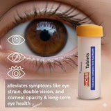 eye health tablets for eye strain, double vision, corneal opacity