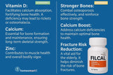 Filcal D for stronger bones, calcium boost and fracture risk reduction