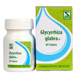 Schwabe Glycyrrhiza glabra 1x Tablets for Cough, Sore Throat, Bronchitis