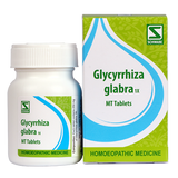 Schwabe Glycyrrhiza glabra 1x Tablets for Cough, Sore Throat, Bronchitis