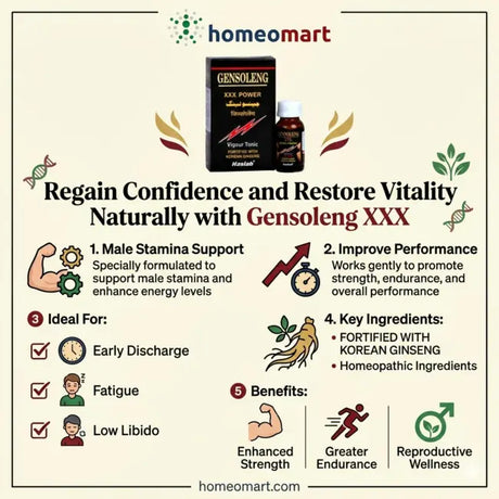 gensoleng xxx benefits, homeopathic tonic for men, male vitality tonic homeopathy, stamina booster homeopathy, homeopathic medicine for premature ejaculation, natural libido booster for men, homeopathy for erectile dysfunction