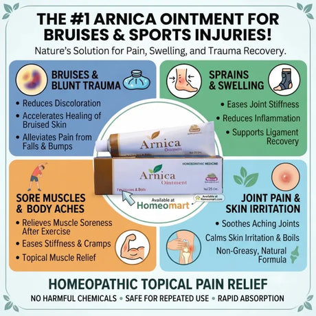 homeopathic ointment for bruises and sprains, best Arnica ointment for muscle pain, natural cream for sports injuries, homeopathic cream for joint pain and swelling, Arnica cream for bruised muscles, homeopathic remedy for blunt injuries, cream for sore muscles after exercise, natural ointment for sprained ankle, homeopathic cream for boils and skin irritation, Arnica ointment for swelling after injury, cream for bruised skin naturally, homeopathic ointment for bed sores, topical Arnica for muscle soreness,
