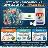 haslab hc83 lolium complex, lolium complex tablets, homeopathic medicine for paralysis, paralysis treatment homeopathy, medicine for muscular twitching homeopathy, homeopathy for tremors, neurological weakness homeopathy,