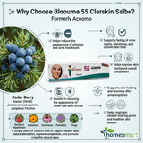blooume 55 clerskin salbe uses, clerskin salbe ointment, homeopathic ointment for pimples, acne treatment homeopathy cream, homeopathic cream for acne scars, cream for dark circles homeopathy, berberis aquifolium cream, pimple removal cream homeopathy, acne marks removal cream,