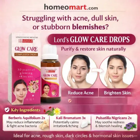 best homeopathic skin drops, pimples treatment homeopathy, natural remedy for acne scars and blemishes, homeopathy for glowing skin, medicine for dark circles homeopathy, skin care drops for acne