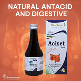 Bhargava Aciset Homeopathy Syrup for Bloating, Gas, Indigestion