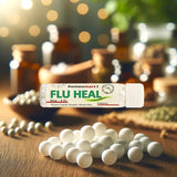 fluheal pills, homeopathic medicine for flu, homeopathic medicine for cold and cough, flu medicine homeopathy, medicine for fever and body pain homeopathy, homeopathic remedy for runny nose,