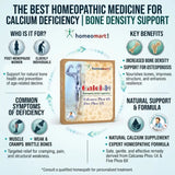 calcium deficiency supplement, bone strength tablets, osteoporosis remedy, weak bones daily supplement, calcarea phosphorica, calcarea phos 6x, calcarea carb 200, five phos, homeocal, tissue salts, bone health, calcium supplement, mineral balance, post menopausal women, women's health, fracture recovery, muscle cramps, skeletal health, nerve health, healthy teeth, bone nutrition, calcium absorption, homeopathy bone kit, natural calcium, homeopathic supplements