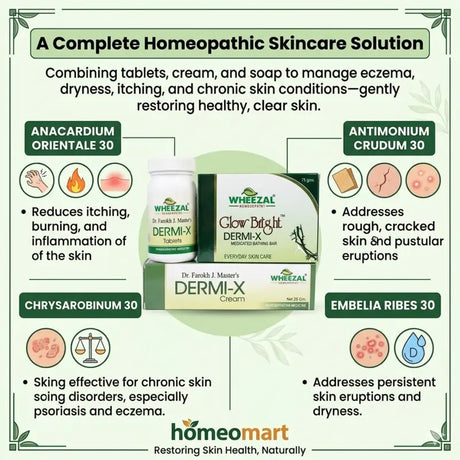 natural remedy for eczema dry skin, Dermi X tablets cream soap, homeopathy for skin infections, anti itching homeopathic cream, psoriasis homeopathy treatment