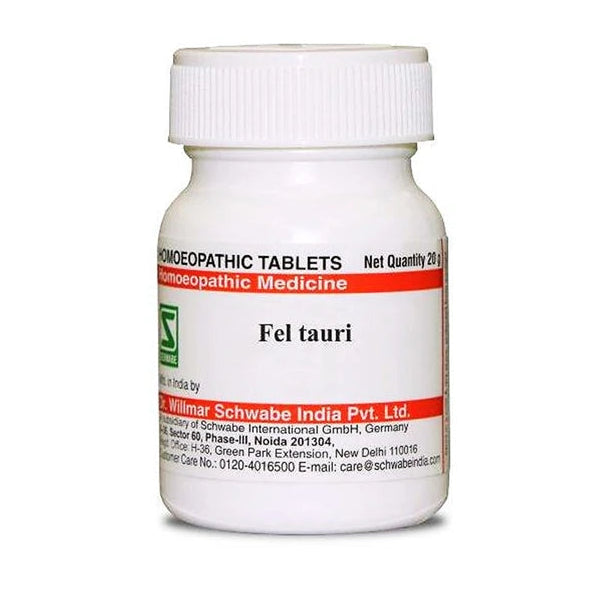 Schwabe Fel Tauri 3x, 6x Homeopathy Trituration Tablets for Liver & Digestive Health, Homeopathic Digestion Tablets, Bile Flow Medicine, Homeopathic Cholesterol Medicine, Homeopathic Gallstone Medicine, Liver Detox Tablets, Fel Tauri Trituration Tablets