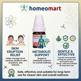 homeopathy for acne rosacea with red face and papules, remedy for violet papules on nose natural treatment