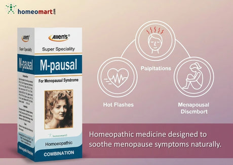एलन एम पॉज़ल ड्रॉप्स - हॉट फ्लैशेस और घबराहट के लिए प्राकृतिक दवा