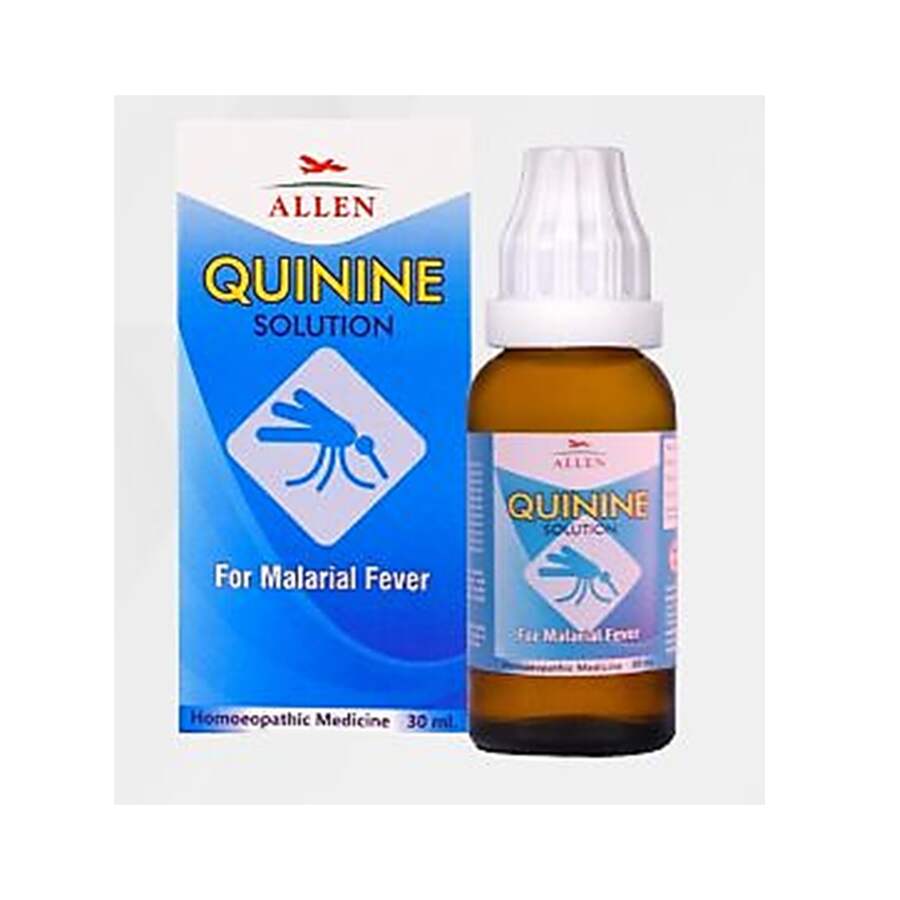 Allen Homeopathy Quinine Solution for Malarial Fever