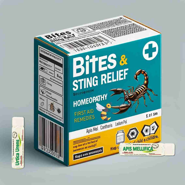 sting and bite relief first aid medicines homeopathy