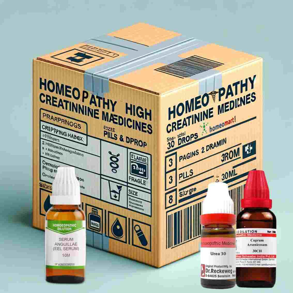 high creatinine treatment homeopathy medicines