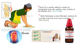 image of a house maid kneeling and working and Stictica Pulmonaria homeopathy remedies for housemaid's knee and bursitis