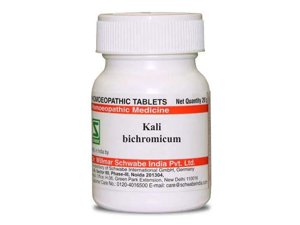Kalium Bichromicum Trituration ট্যাবলেট 3x, 6x