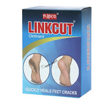 Nipco Linkcut ointment box for foot crack healing on a white background