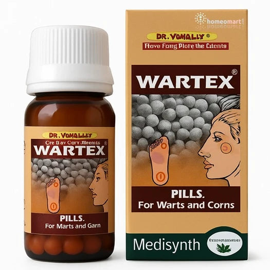 Medisynth Wartex Pills - Natural Remedy for Warts and Corns