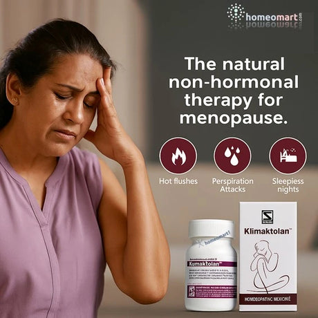 Relieve Hot Flushes, Mood Swings & Sleepless Nights Naturally with homeopathic Klimaktolan