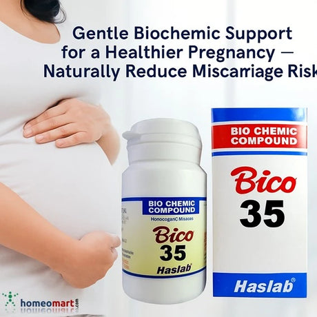 miscarriage treatment tablets in homeopathy, safe & natural