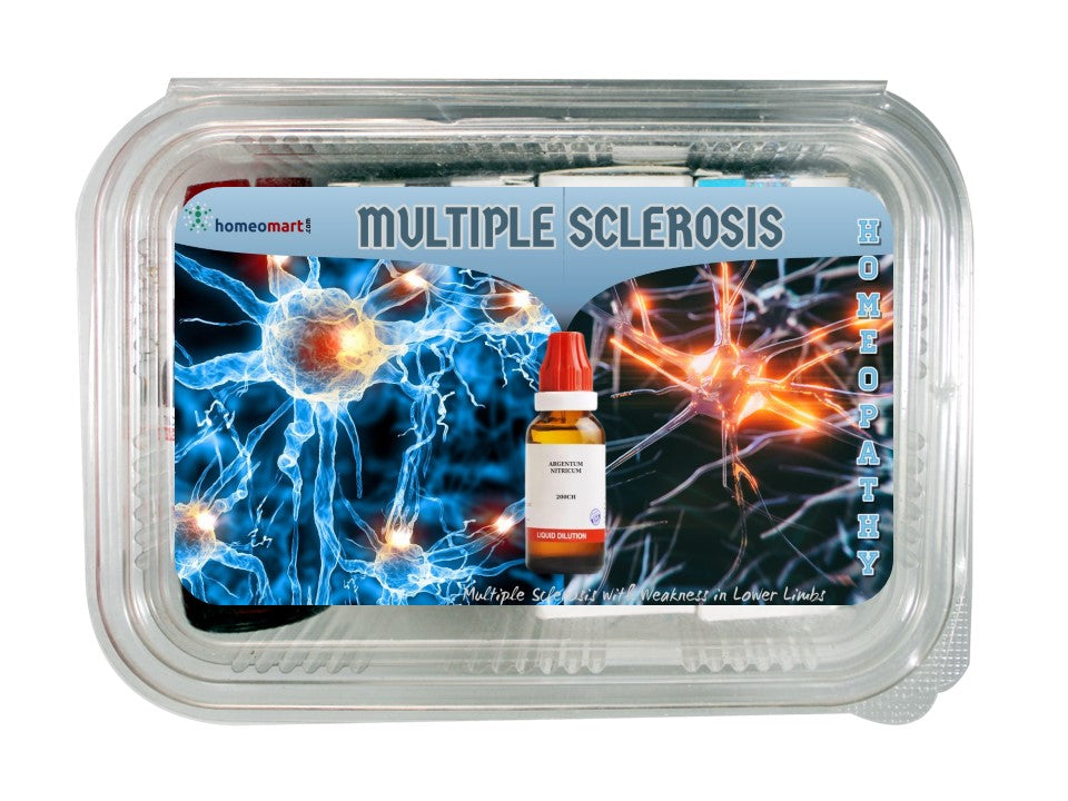 Multiple sclerosis symptoms and homeopathic treatment