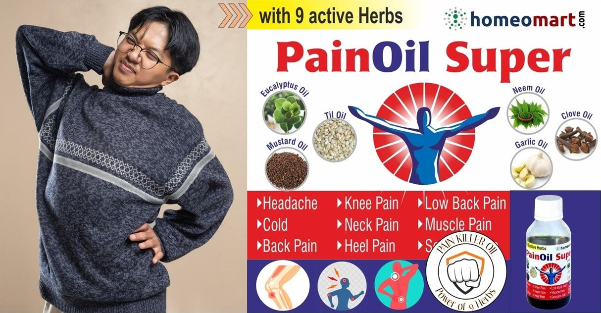 pain killer oil herbal homeopathic, knee pain relief oil, neck pain relief oil, natural oil for muscle cramps, herbal oil for body ache, pain relief massage oil