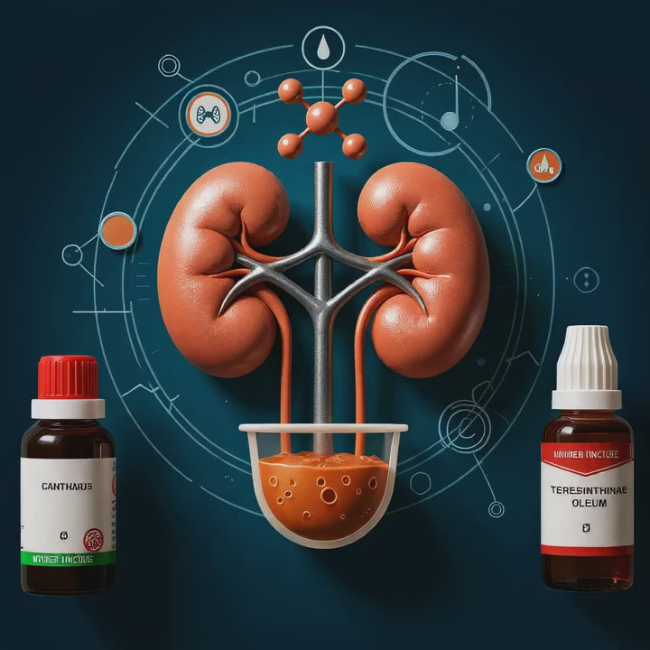 an illustratative video of kidneys delivering high protein in urine with homeopathy remedies 