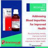 r60 homeopathy blood purifier drops uses