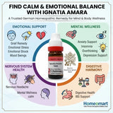 German Ignatia Amara Dilution uses, Ignatia Amara Homeopathy benefits,  homeopathy for grief and sadness, homeopathic medicine for emotional stress, natural remedy for anxiety homeopathy, homeopathy for depression symptoms, medicine for mood swings homeopathy, Ignatia for emotional shock, h