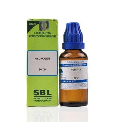 Hydrogen Homeopathy Dilution 6C, 30C, 200C, 1M