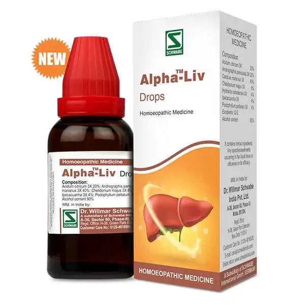 Revitalize Your Liver Health with Alpha-Liv-Drops Homeopathic