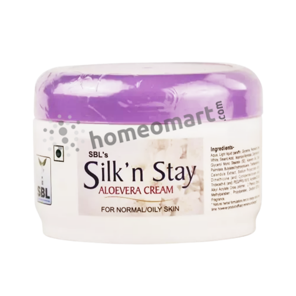 SBL Silk N Stay Aloevera Cream for Natural Glowing Flawless Skin