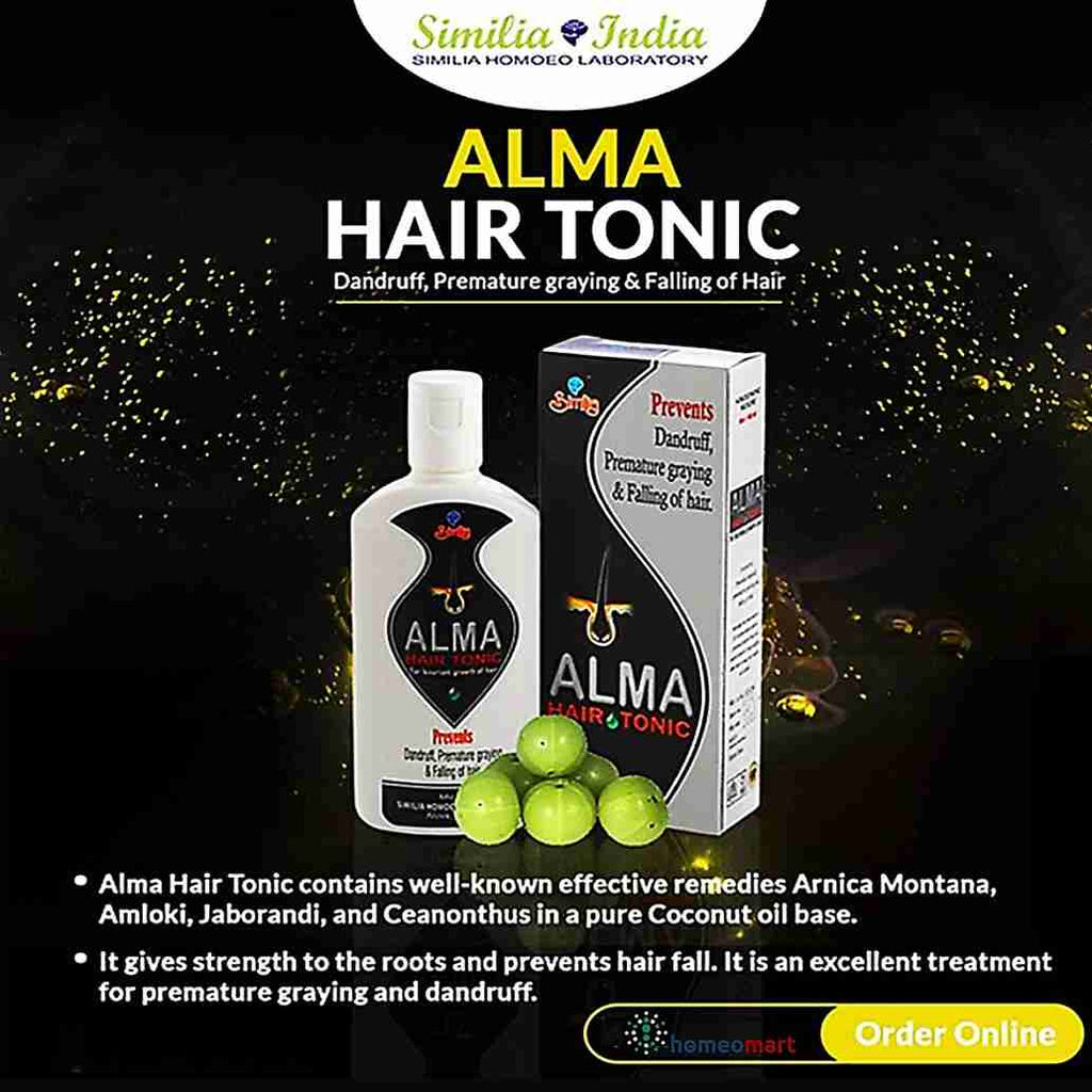 Similia Alma Hair Tonic for Premature graying & falling of hair