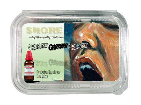 Snoring medicine homeopathic india